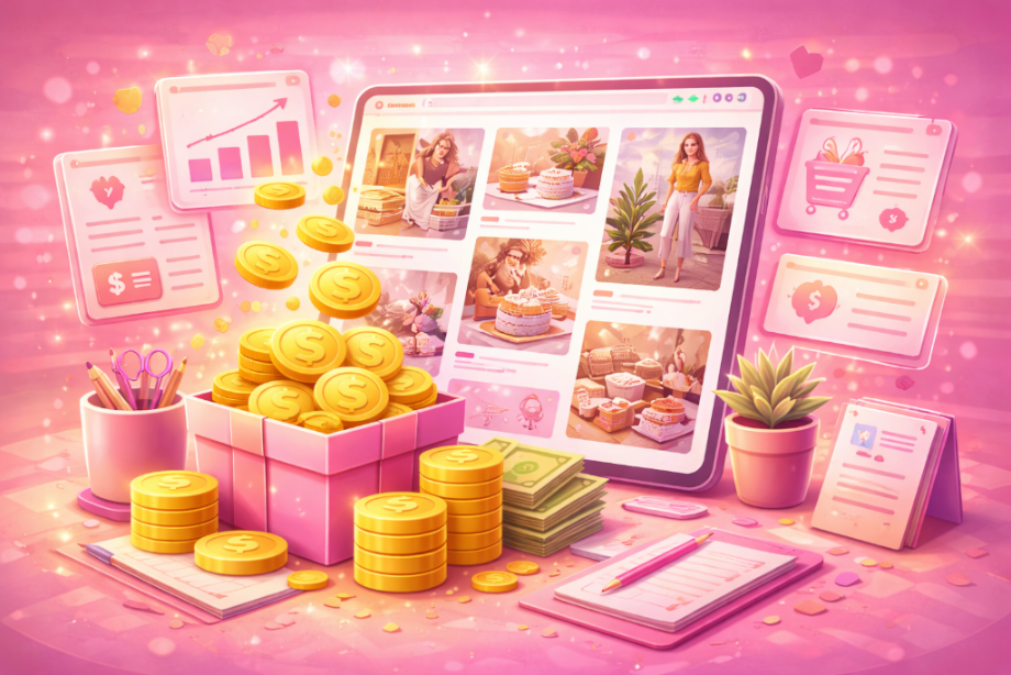 Illustration: making money on Pinterest